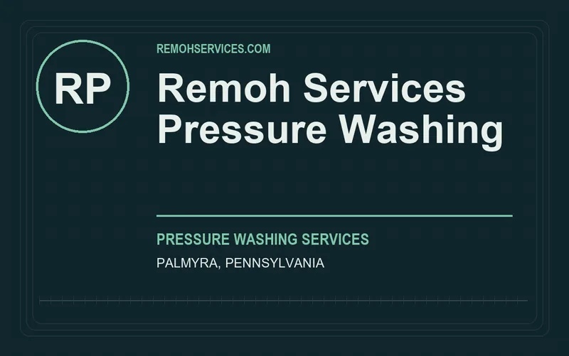 Remoh Services Pressure Washing in Palmyra, Pennsylvania