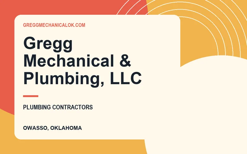 Gregg Mechanical & Plumbing, LLC in Owasso, Oklahoma