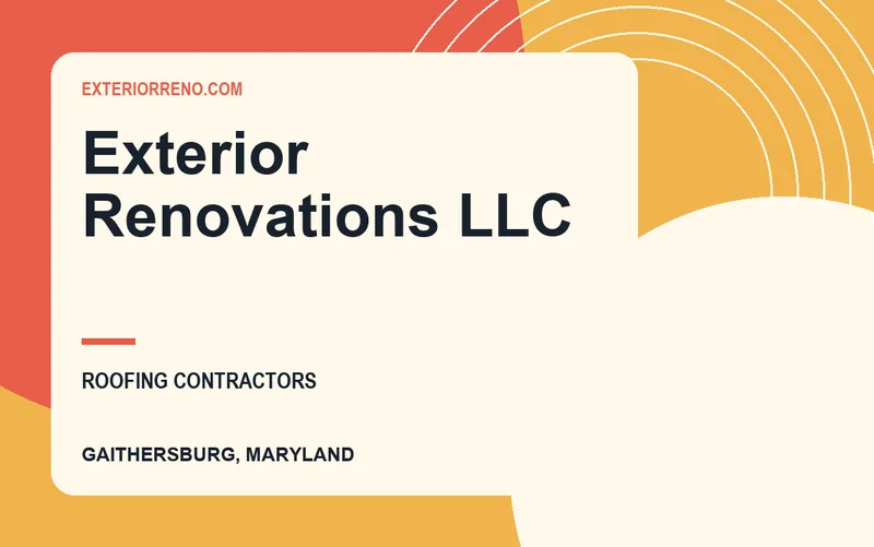 Exterior Renovations LLC in Gaithersburg, Maryland