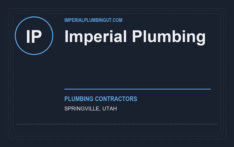 Imperial Plumbing in Springville, Utah