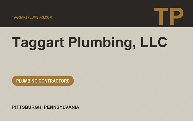 Taggart Plumbing, LLC in Pittsburgh, Pennsylvania