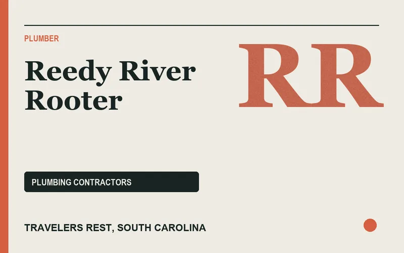 Reedy River Rooter in Travelers Rest, South Carolina