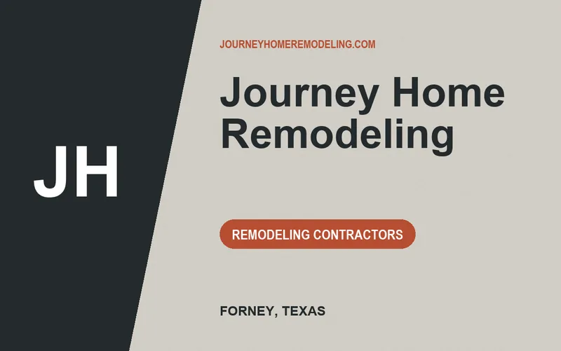 Journey Home Remodeling in Forney, Texas