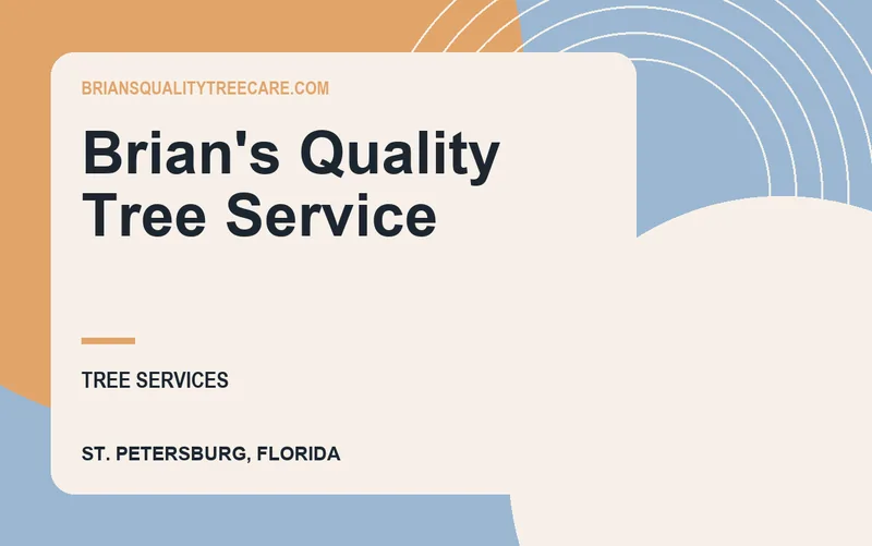 Brian's Quality Tree Service in St. Petersburg, Florida