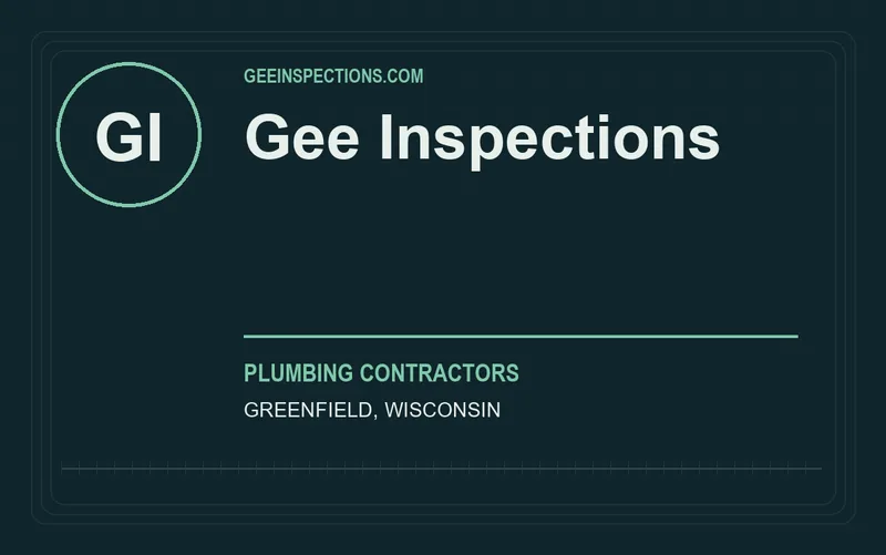 Gee Inspections in Greenfield, Wisconsin