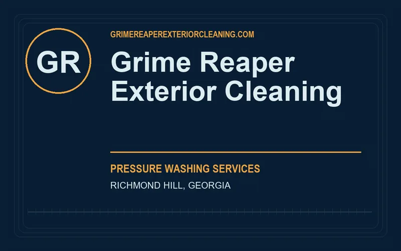 Grime Reaper Exterior Cleaning in Richmond Hill, Georgia