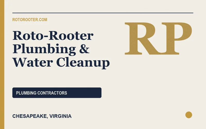Roto-Rooter Plumbing & Water Cleanup in Chesapeake, Virginia