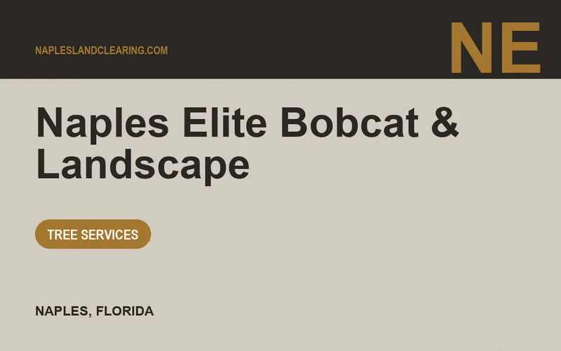NAPLES ELITE BOBCAT & LANDSCAPE in Naples, Florida