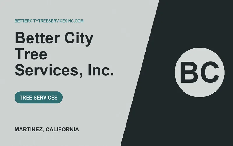 Better City Tree Services, Inc. in Martinez, California
