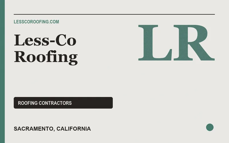 Less-Co Roofing in Sacramento, California