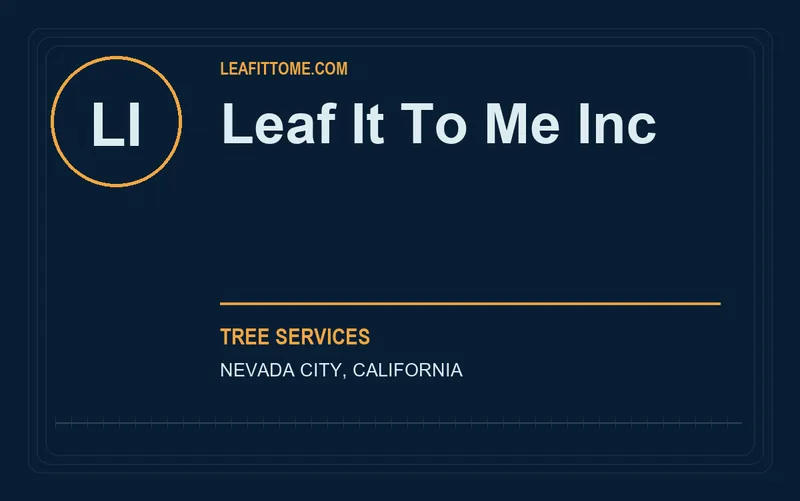Leaf It To Me Inc in Nevada City, California
