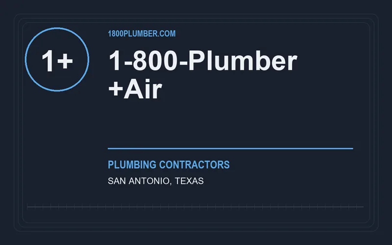 1-800-Plumber +Air in San Antonio, Texas