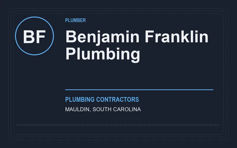 Benjamin Franklin Plumbing in Mauldin, South Carolina