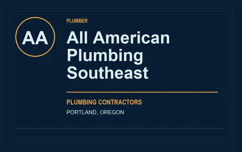 All American Plumbing Southeast in Portland, Oregon