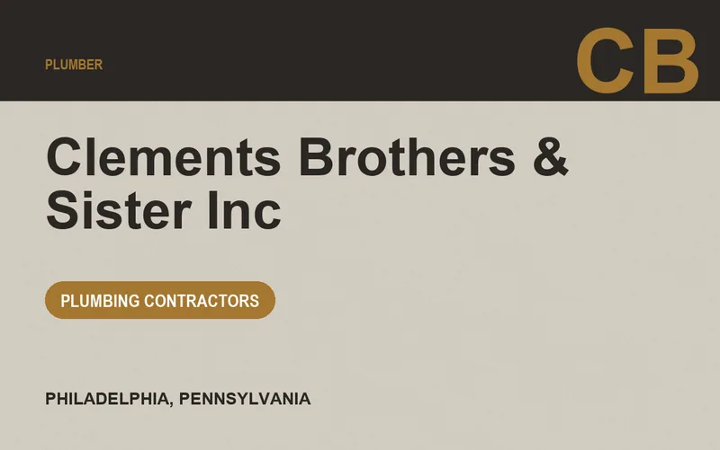 Clements Brothers & Sister Inc in Philadelphia, Pennsylvania
