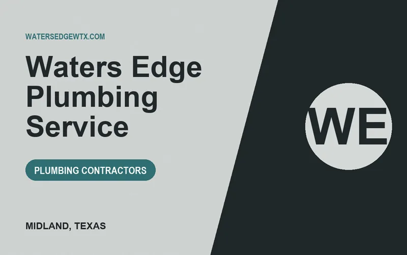 Waters Edge Plumbing Service in Midland, Texas