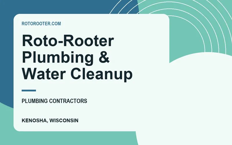 Roto-Rooter Plumbing & Water Cleanup in Kenosha, Wisconsin