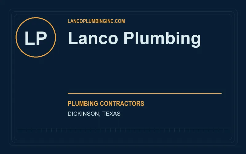 Lanco Plumbing in Dickinson, Texas
