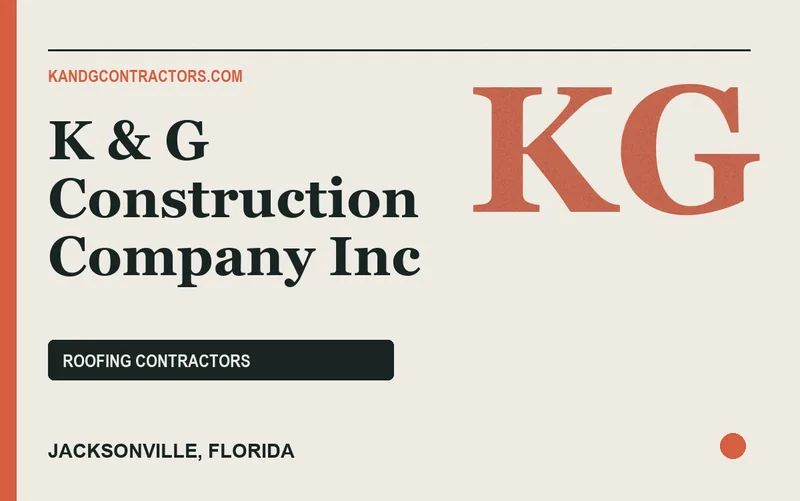 K & G Construction Company Inc in Jacksonville, Florida