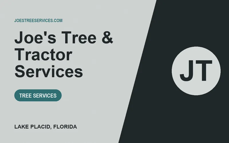 Joe's Tree & Tractor Services in Lake Placid, Florida