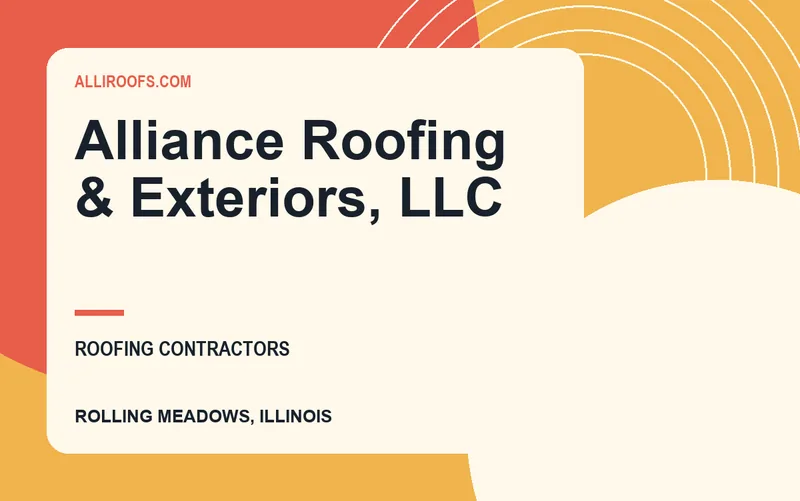 Alliance Roofing & Exteriors, LLC in Rolling Meadows, Illinois