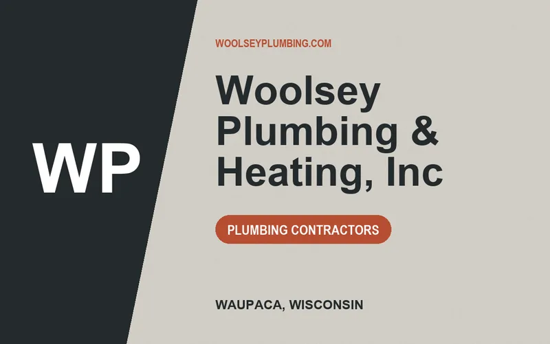 Woolsey Plumbing & Heating, Inc in Waupaca, Wisconsin