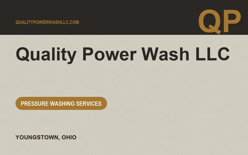 Quality Power Wash LLC in Youngstown, Ohio