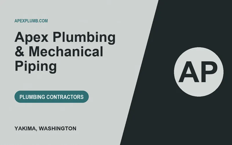 Apex Plumbing & Mechanical Piping in Yakima, Washington