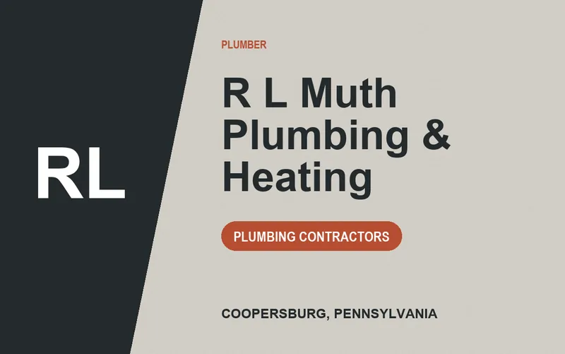 R L Muth Plumbing & Heating in Coopersburg, Pennsylvania