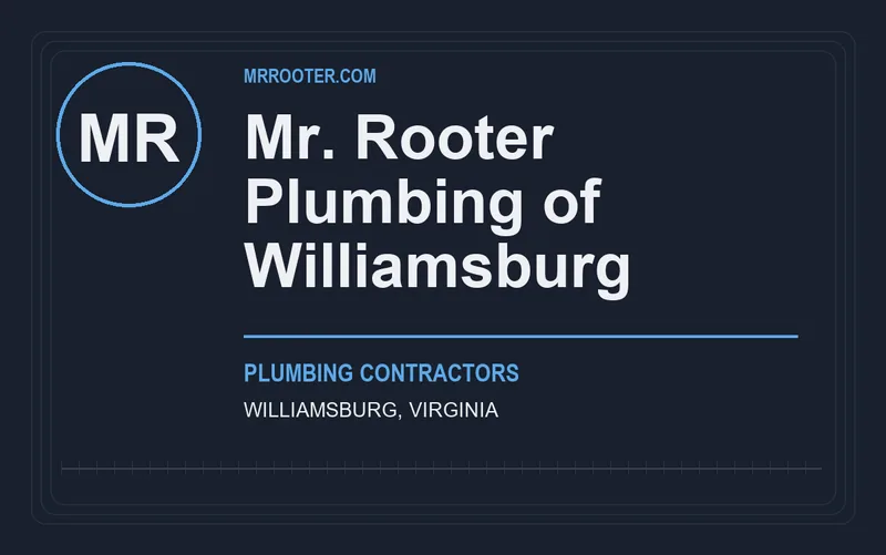 Mr. Rooter Plumbing of Williamsburg in Williamsburg, Virginia