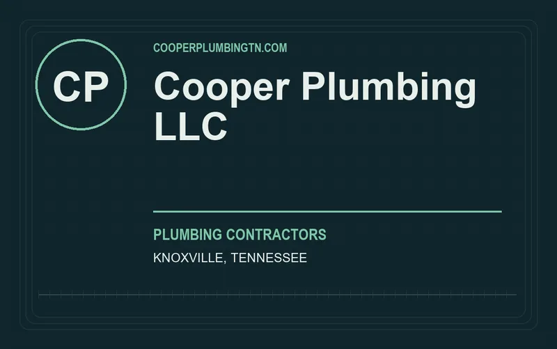 Cooper Plumbing LLC in Knoxville, Tennessee