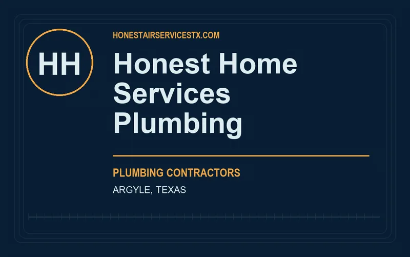 Honest Home Services Plumbing in Argyle, Texas