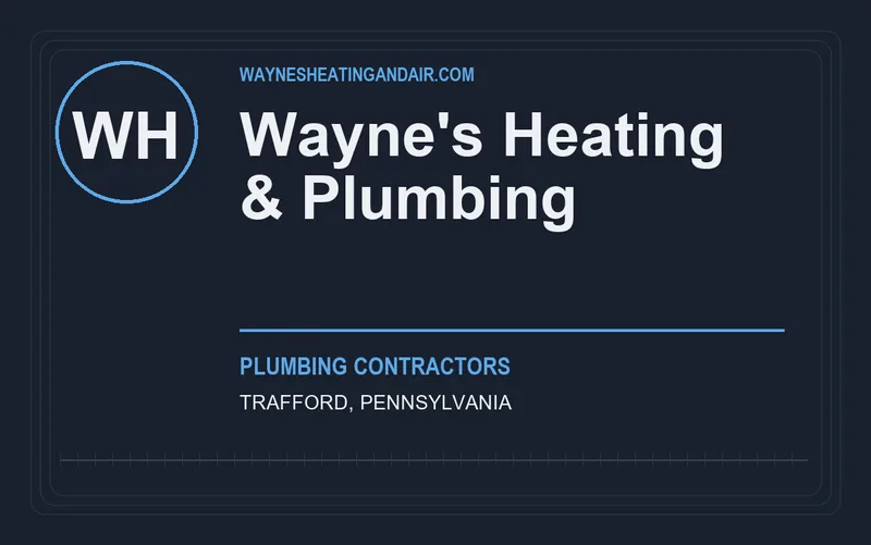 Wayne's Heating & Plumbing in Trafford, Pennsylvania