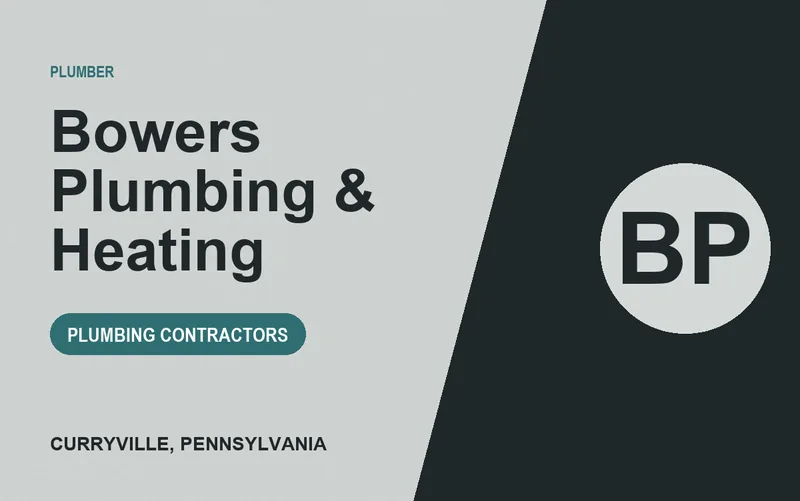 Bowers Plumbing & Heating in Curryville, Pennsylvania