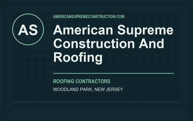 AMERICAN SUPREME CONSTRUCTION AND ROOFING in Woodland Park, New Jersey