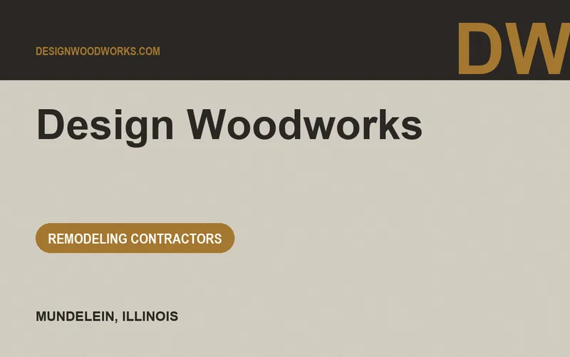 Design Woodworks in Mundelein, Illinois