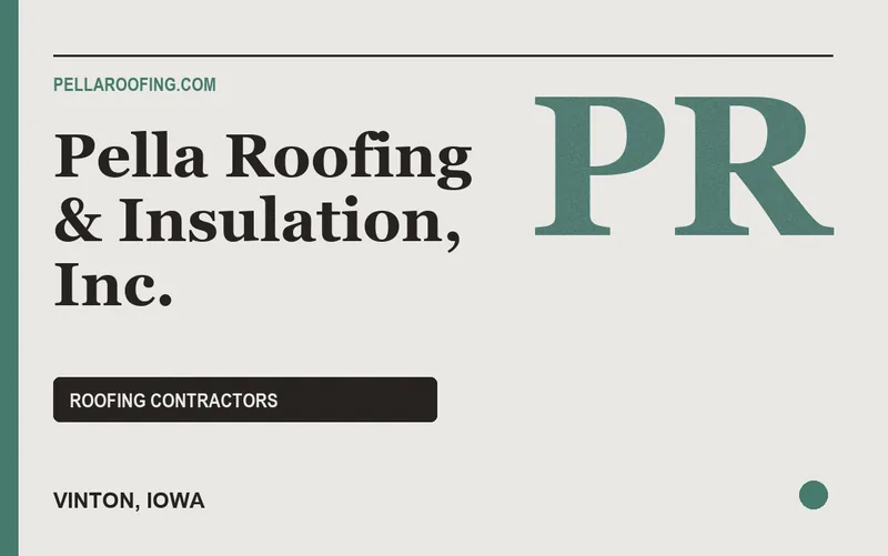 Pella Roofing & Insulation, Inc. in Vinton, Iowa