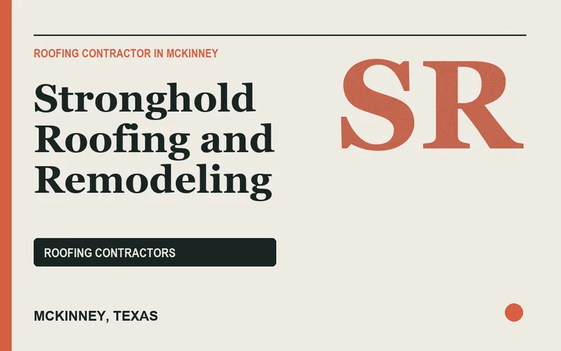 Stronghold Roofing and Remodeling in McKinney, Texas
