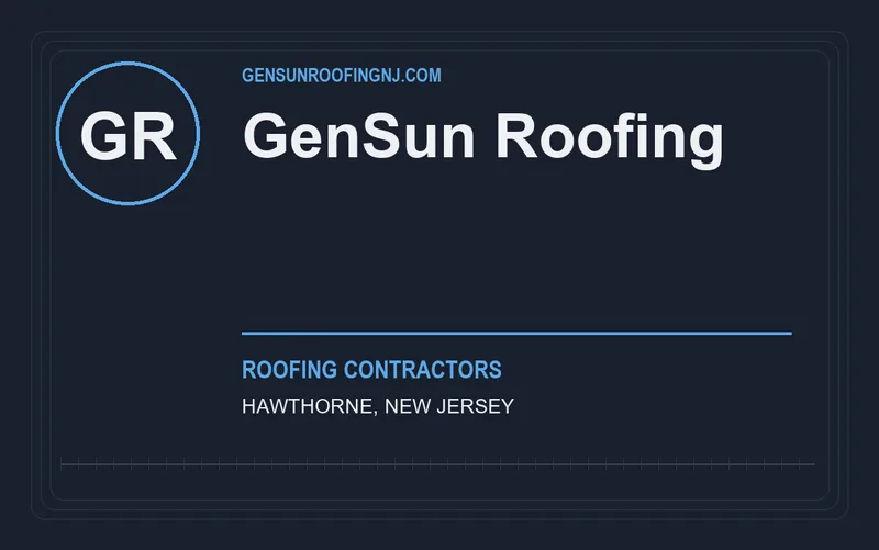 GenSun Roofing in Hawthorne, New Jersey