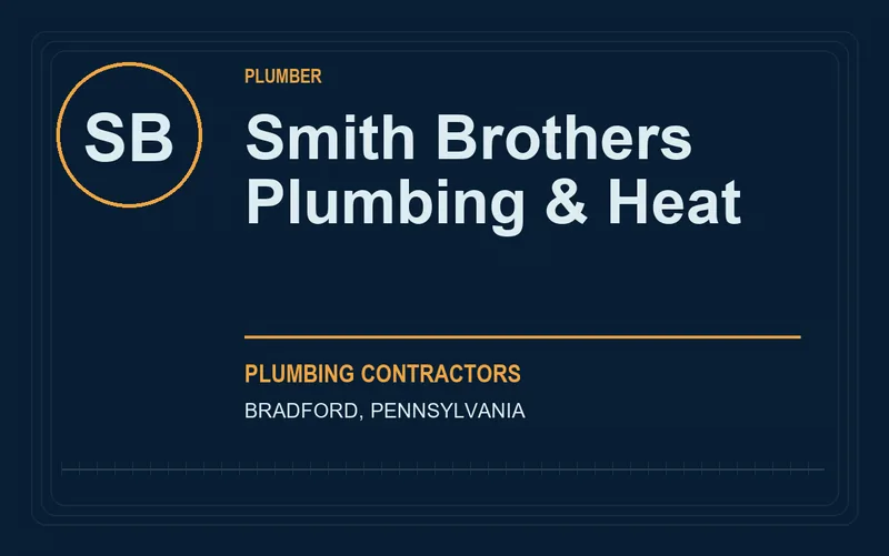 Smith Brothers Plumbing & Heat in Bradford, Pennsylvania