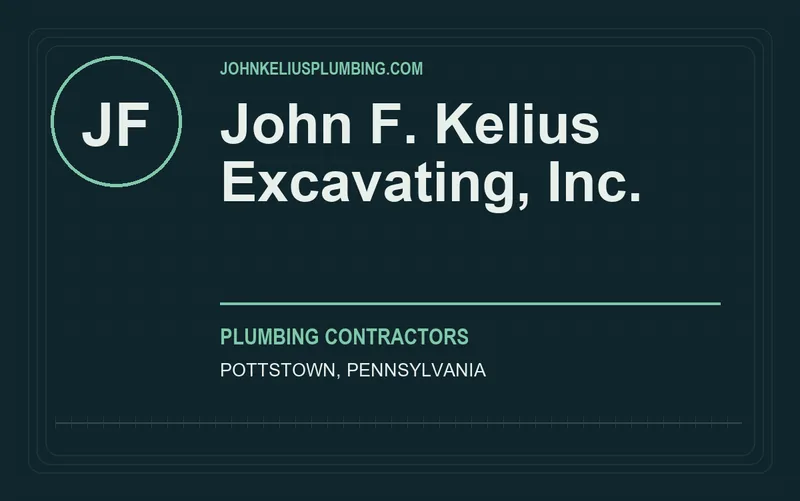 John F. Kelius Excavating, Inc. in Pottstown, Pennsylvania
