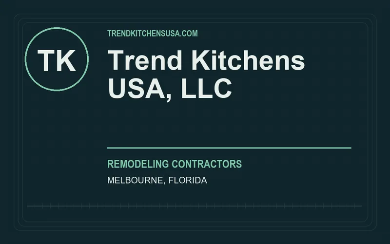 Trend Kitchens USA, LLC in Melbourne, Florida