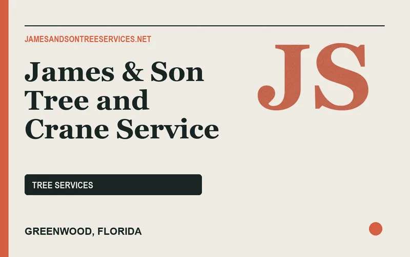 James & Son Tree and Crane Service in Greenwood, Florida