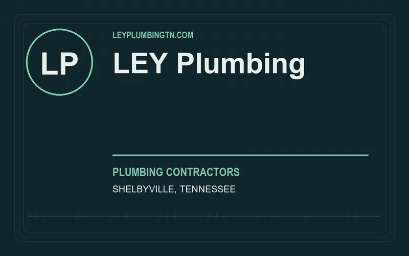 LEY Plumbing in Shelbyville, Tennessee