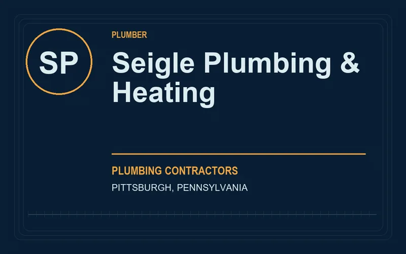 Seigle Plumbing & Heating in Pittsburgh, Pennsylvania