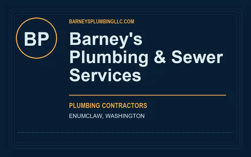 Barney's Plumbing & Sewer Services in Enumclaw, Washington