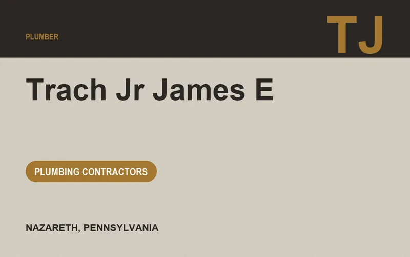 Trach Jr James E in Nazareth, Pennsylvania