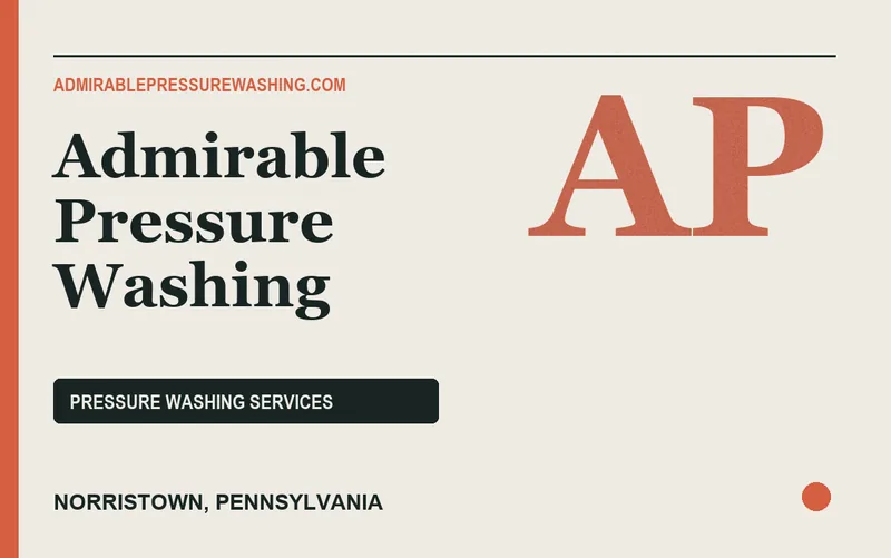 Admirable Pressure Washing in Norristown, Pennsylvania