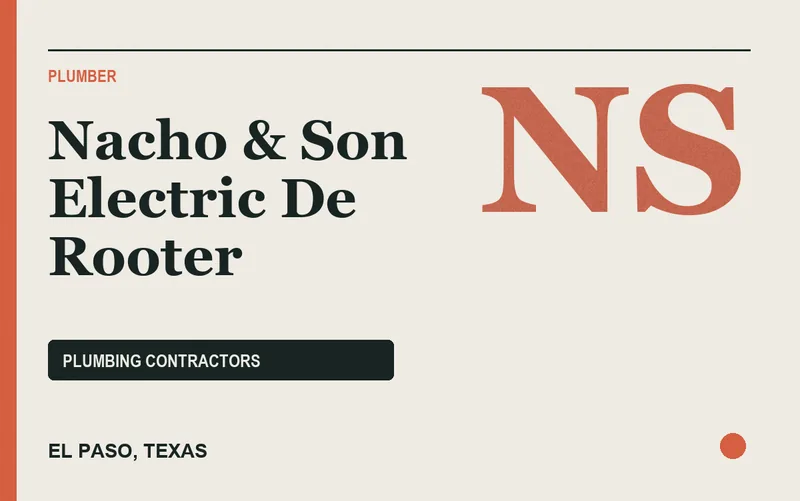 Nacho & Son Electric De Rooter in El Paso, Texas