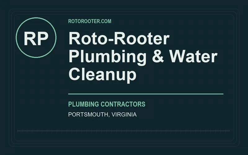 Roto-Rooter Plumbing & Water Cleanup in Portsmouth, Virginia